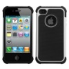 Mesh Combo case for iphone 4 4s white colors