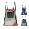 Mesh Drawstring Backpack - 3 Color Choices