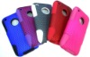 Mesh cambo case silicone +hole hard case For iphone 3g 3gs