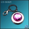 Metal Foldable Bag Hanger crystal Key Chain  CD-BH025