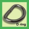 Metal accessories Wire Formed D Ring- Metal bag ring