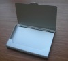 Metal business card holder