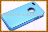 Metal case for iphone 4,Aluminum+silicone case, For iphone 4 case