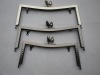 Metal clutch purse frame
