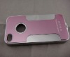 Metal hard cover aluminum PC case for iphone4/4S