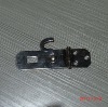 Metal hinge for case with hook