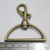 Metal hook for handbag