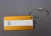 Metal luggage tag