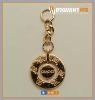 Metal zipper puller decoration