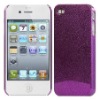Metallic chrome plating hard protective case for iphone 4