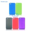Metallic finish for iphone case