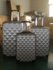 Metallic luster & Unique texture trolley luggage