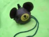 Micky mouse shape polyester pouch bag