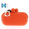 Mini Silicone Pouch with Carabiner