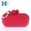 Mini Silicone Purse for Coin with Carabiner