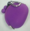 Mini Silicone Purse with Carabiner