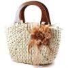 Mini handwoven corn husk handbag,fashion and beatiful