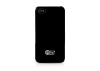 Minimalist Black Glossy Case for iPhone 4S, iPhone 4