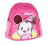 Minnie pink polyester girls schoolbag