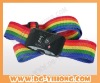 Mixed color design of PP luggage belt with lock code