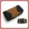 Mobile PU case with clip