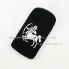 Mobile Phone Cases Made of Velvet Material Self-retracting Pull-tab