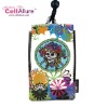 Mobile Phone Lanyard Pouch & Skull and Flower