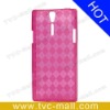 Mobile Phone TPU Case for Sony Xperia S LT26i - Rose