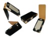 Mobile leather pouch for iphone 4G
