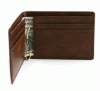 Money Clip wallet Leather