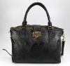 Most fashion women's leather handbags black