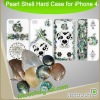 Mother of pearl animal case for iphone 4