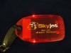 Motion activated light-up luggage tag