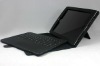 Movable/Detachable Bluetooth keyboard with leather case for iPad