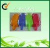 Multi-color optional nonwoven shoes bag with zipper