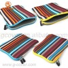 Multicolor Stripe Neoprene Laptop Sleeve,Laptop Bag