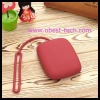 Multicolor silicone change purse with high quality