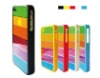 Multicoloured PC and TPU case for 4G