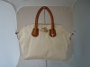 Multifuction with gold hardware beige white women shoulder bags handbags