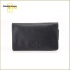 Multifunctional Black Genuine Leather Men's clutch bag