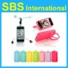 Multifunctional cute cartoon silicone gel rubber case for iPhone4 4S,stand holder for iPhone
