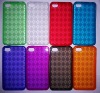 Mutil colors diamond design TPU case for IPhone4