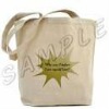 NATURAL COTTON SILK SCREEN CUSTOM DESIGN PRINTED BAG FOR PROMOTION