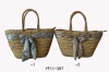 NATURAL SEA GRASS STRAW BEACH BAG