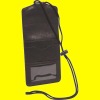 NEW ALL LEATHER DELUXE TRAVEL NECK ID PASSPORT HOLDER