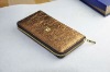 NEW ARRIVAL FASHION & SPECIAL LADIES LEATHER WALLET WITH FUR -  ANTI-BACTERIAL WALLET