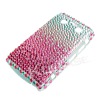 NEW! Crystal case with rhinstone decoration for Blackberry 9700