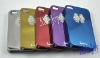 NEW!!! Electroplating Hard case for iPhone4/iPhone 4G/iPhone 4S with 3D Rhinestone Crystal Bling