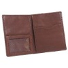 NEW GENUINE COWHIDE LEATHER PASSPORT TRAVEL HOLDER CASE