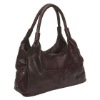 NEW GENUINE COWHIDE LEATHER TOTE BAG SHOULDER BAG HANDBAG PURSE